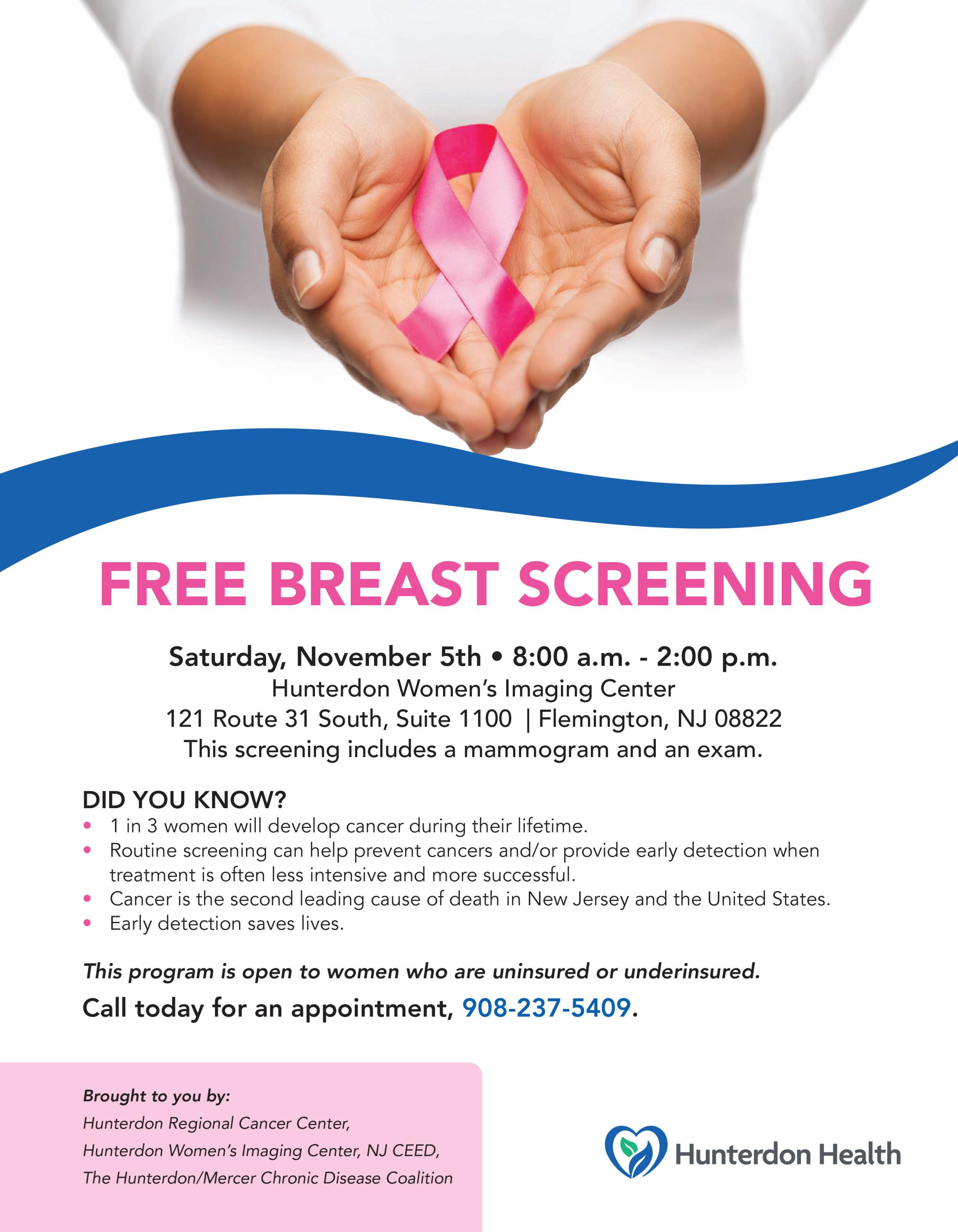 free-breast-screening-hunterdon